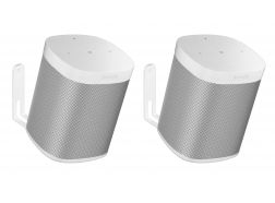 1 paar Vebos wandhalterung Sonos One SL 20 grad weiß