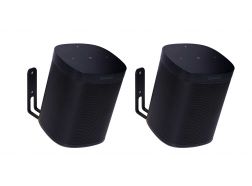 1 paar Vebos wandhalterung Sonos One SL 20 grad schwarz