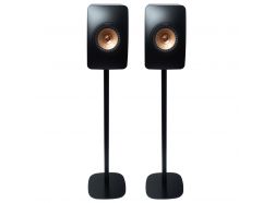 Vebos Lautsprecherständer KEF LS50 schwarz ein paar