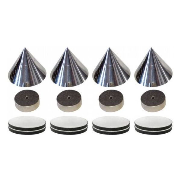 Chrom Lautsprecher-Spikes