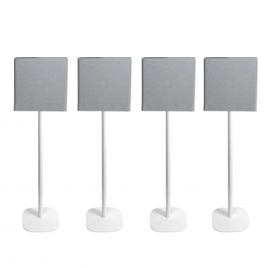 Vebos Lautsprecherständer Sony BRAVIA Theatre Quad weiß (4 Stück)