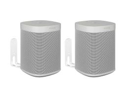 1 paar Vebos wandhalterung Sonos One SL weiß