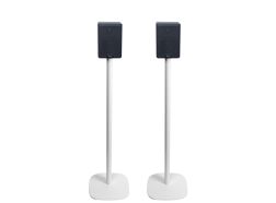Vebos Lautsprecherständer Teufel Effekt 2 weiß ein paar XL (100cm)