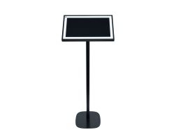 Vebos Lautsprecherständer Amazon Echo Show 15 schwarz XL (100cm)