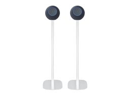 Vebos Lautsprecherständer Amazon Echo Studio (newest gen) weiß ein paar XL (100cm)