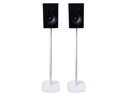 Vebos Lautsprecherständer Audio Pro A28 weiß ein paar XL (100cm)