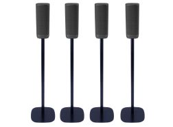 Vebos Lautsprecherständer Harman Kardon Surround 5.1 schwarz (4 Stück)