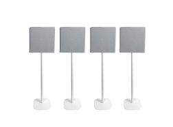 Vebos Standfuß Sony BRAVIA Theatre Quad weiß (4 Stück) XL (100cm)