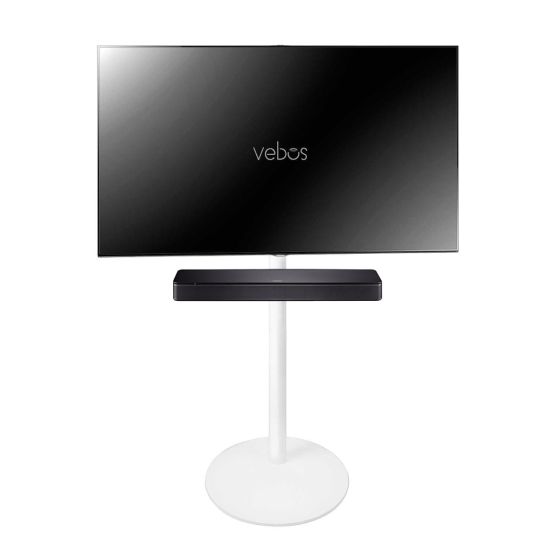 TV standfuß für Bose TV Speaker in Weiß