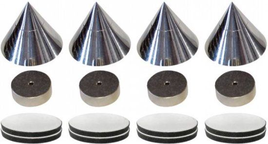 Chrom Lautsprecher-Spikes