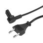 Vebos stromkabel mit Winkelstecker für Sonos Era 300 in Schwarz 3m