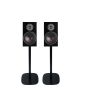 Vebos Regal Lautsprecher Boxenständer schwarz set 17x22 Detailfoto