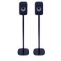 Set mit zwei Standfüße für KEF LSX in Schwarz