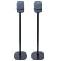 Set mit zwei Standfüße für Google Nest Audio in Schwarz