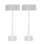 Set mit zwei Standfüße für Ikea Symfonisk horizontal in Weiß