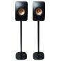Set mit zwei Standfüße für KEF LS50 in Schwarz