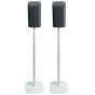 Set mit zwei Standfüße für Philips Fidelio TAFS1 weiß set