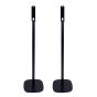 Set mit zwei Standfüße für Yamaha WX-030 MusicCast in Schwarz Detailfoto