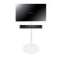 TV standfuß für Bose TV Speaker in Weiß Zusatzansicht