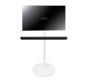 TV standfuß für Yamaha Sound Bar in Weiß Zusatzansicht