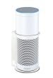 Wandhalterung für Amazon Echo in Weiß