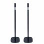 Vebos Lautsprecherständer Teufel Effekt 2 schwarz ein paar XS (60cm)