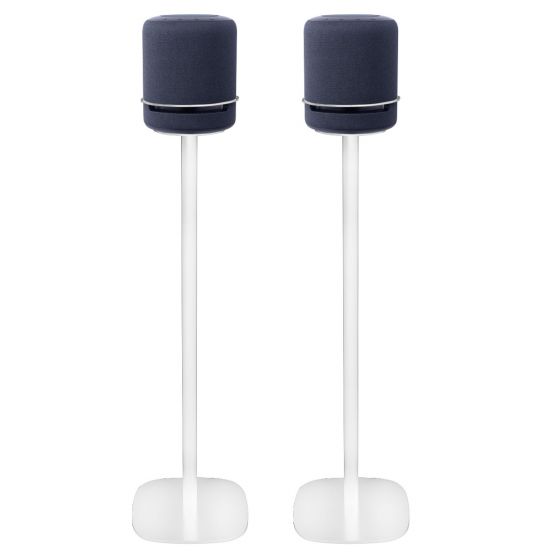 Vebos Standfuß Amazon Echo Studio weiß ein paar XL (100cm)
