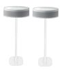 Set mit zwei Standfüße für Yamaha MusicCast 50 in Weiß