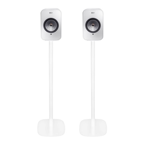 Set mit zwei Standfüße für KEF LSX in Weiß