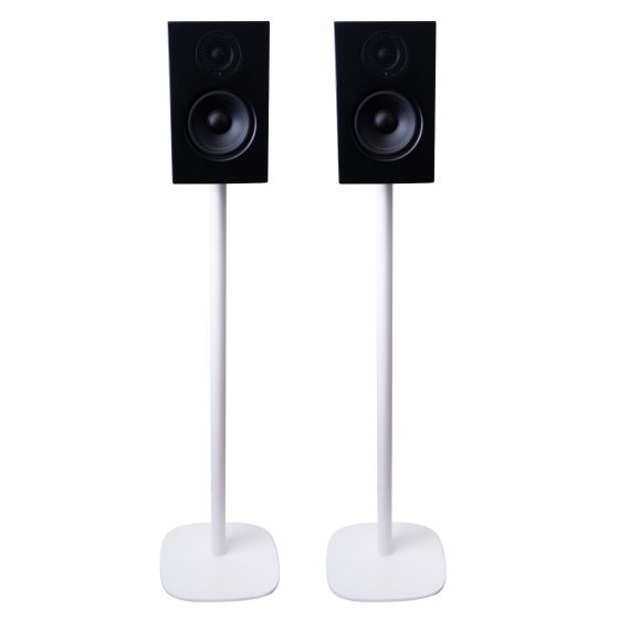 Vebos Lautsprecherständer Audio Pro A28 weiß set