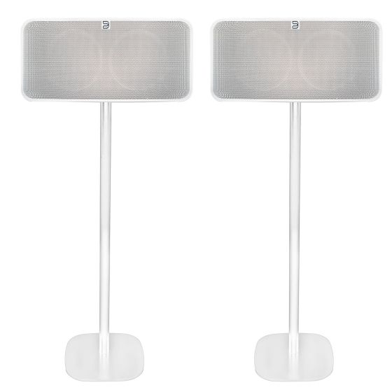 Set mit zwei Standfüße für Bluesound Mini weiß set