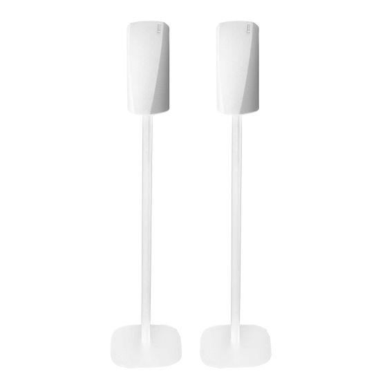 Set mit zwei Standfüße für Denon HEOS 3 in Weiß