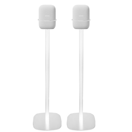 Set mit zwei Standfüße für Google Nest Audio in Weiß