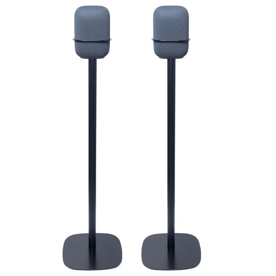 Set mit zwei Standfüße für Google Nest Audio in Schwarz