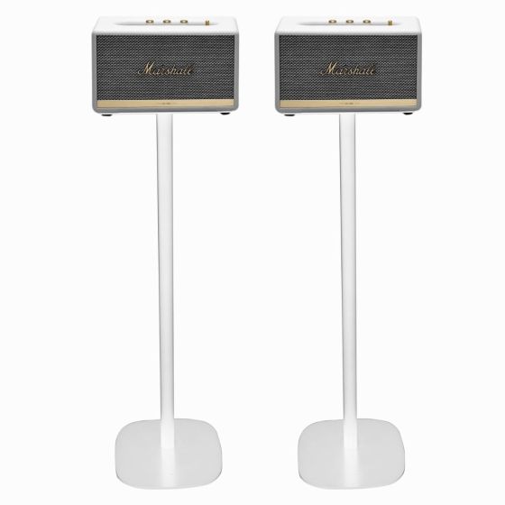 Set mit zwei Standfüße für Marshall Acton weiß set