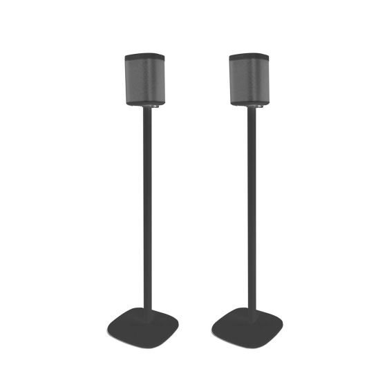 Set mit zwei Standfüße für Sonos Play 1 in Schwarz