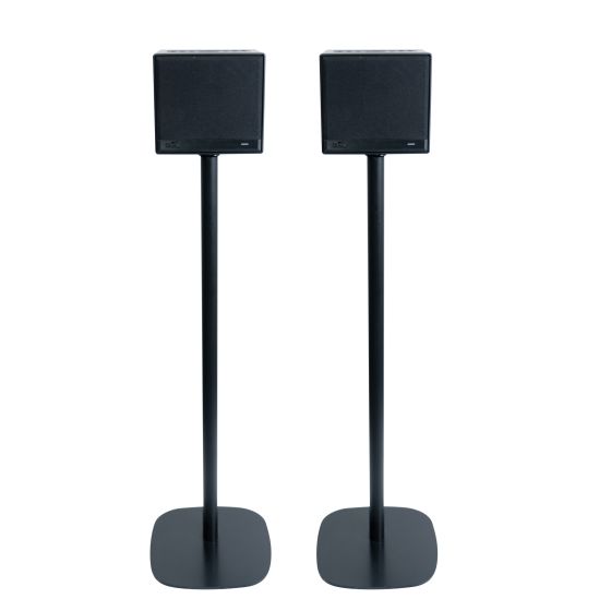 Set mit zwei Standfüße für Teufel One S in Schwarz