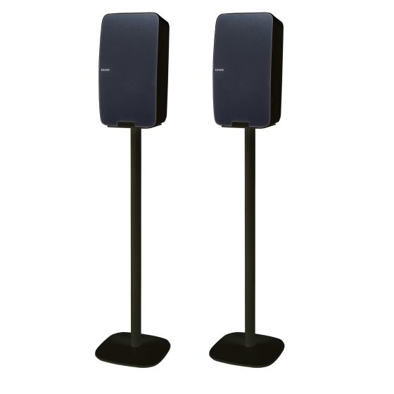 Set mit zwei Standfüße für Sonos Five schwarz - vertikal