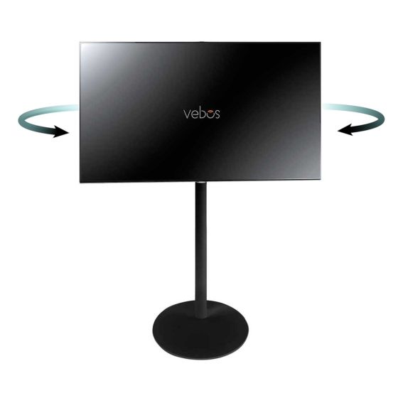 Vebos TV ständer drehbar schwarz