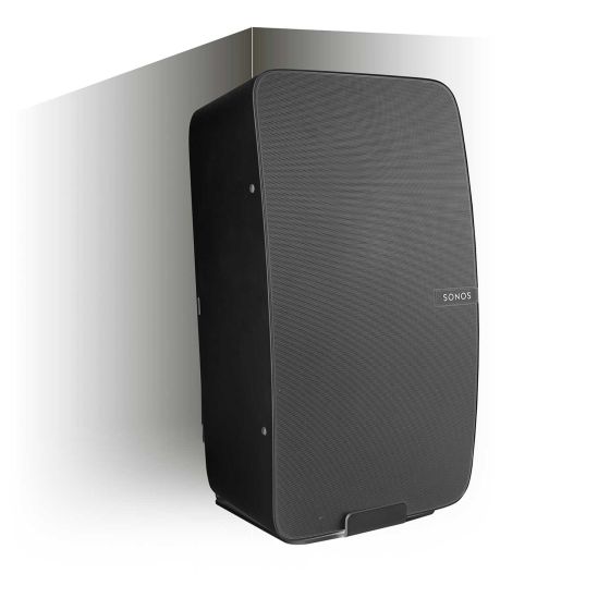 Eckhalterung für Sonos Five schwarz - vertikal