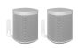Set mit zwei Wandhalterungen für Sonos One SL in Weiß