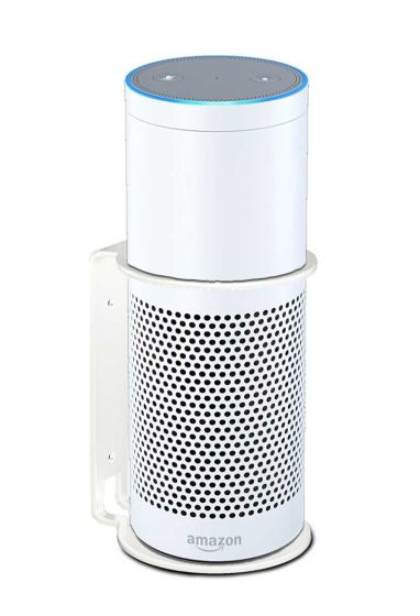 Wandhalterung für Amazon Echo in Weiß